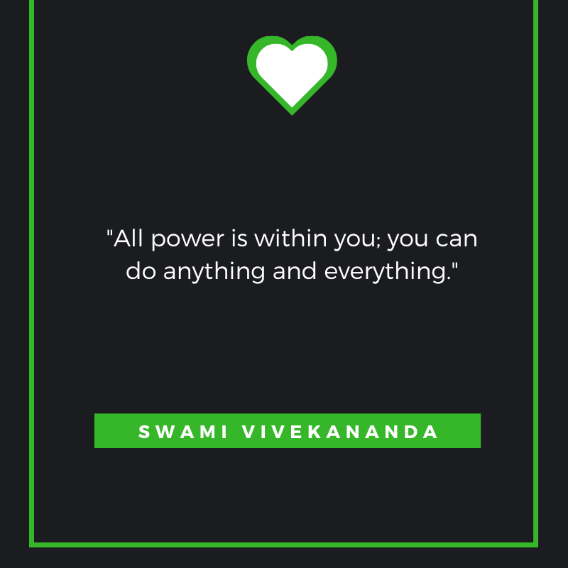 Motivational quote by Swami Vivekananda