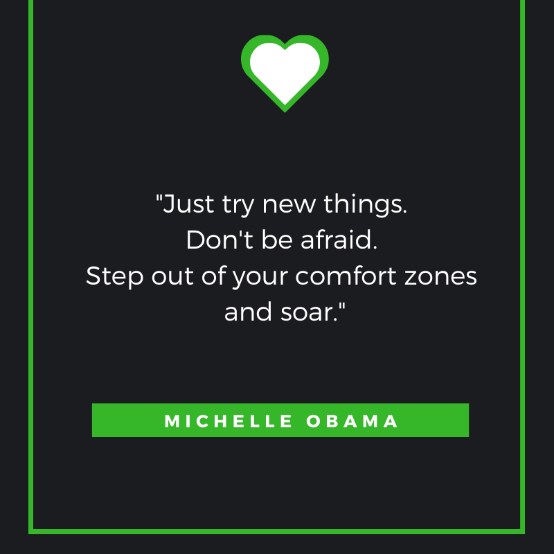 Motivational quote by Michelle Obama