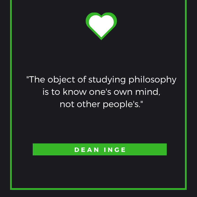 Quote from Dean Inge